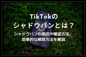TikTokのシャドウバンとは？シャドウバンの原因や確認方法、効果的な解除方法を解説 | Utakata Labo